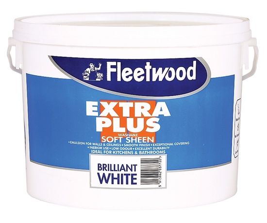 10 L Fleetwood Extra Plus Soft Sheen White